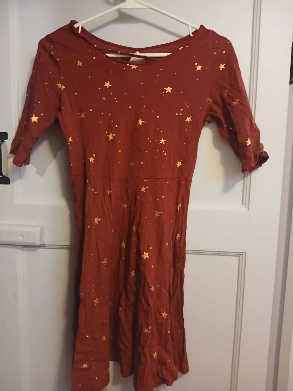 Old Navy L 10-12 Girls Star Dress
